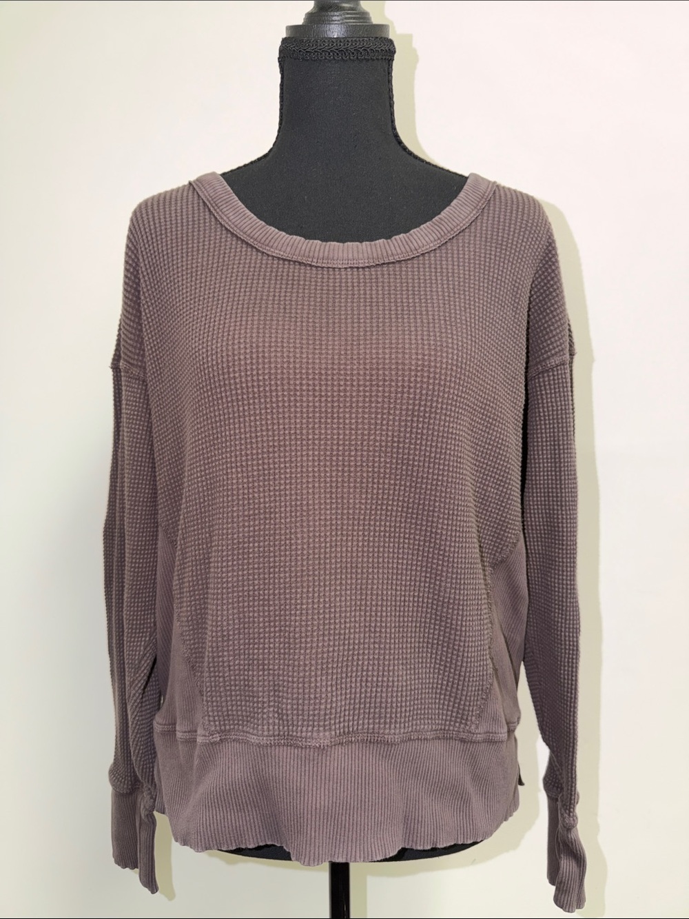 Aerie Waffle Knit Pullover